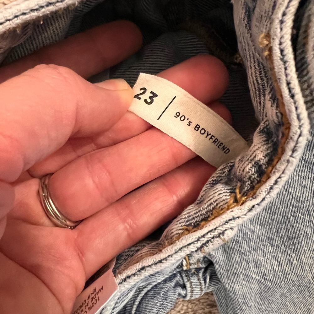 Distressed Blue Women's PacSun Jeans - Picture 6 of 6
